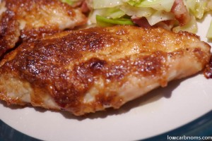 Chicken with Parmesan and Mayo Crust